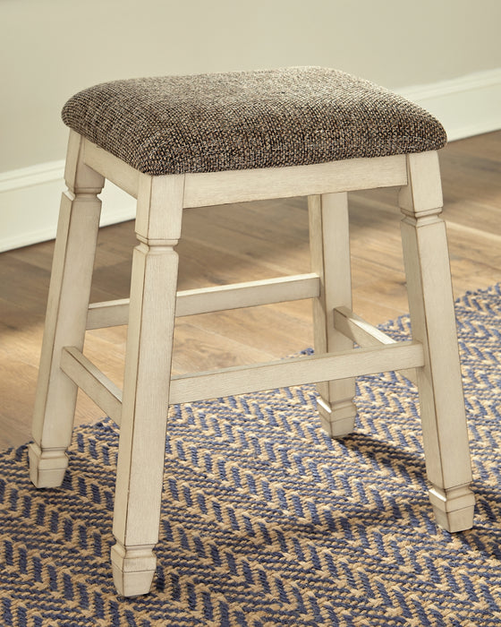 Ashley Express - Bolanburg Upholstered Stool (2/CN)