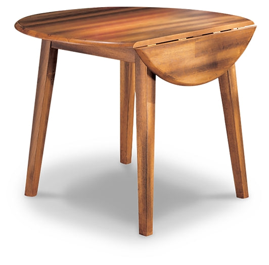 Ashley Express - Berringer Round DRM Drop Leaf Table