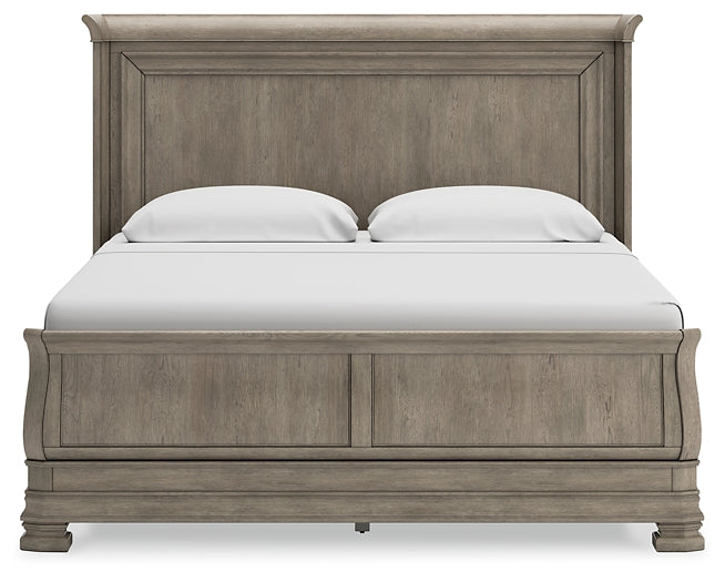 Lexorne  Sleigh Bed