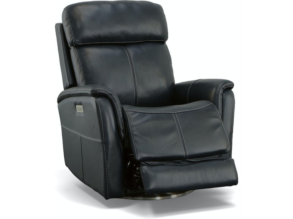 View Power Swivel Recliner with Power Headrest and Lumbar