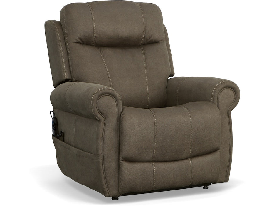 Stewart Power Lift Recliner with Power Headrest and Lumbar