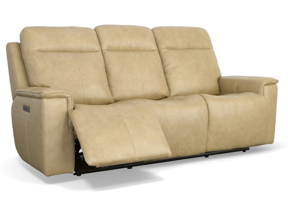 Odell Power Reclining Sofa with Power Headrests and Lumbar