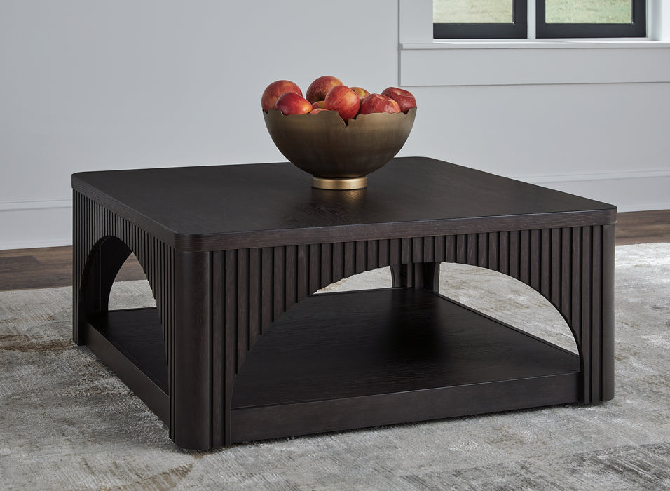 Ashley Express - Yellink Coffee Table with 2 End Tables