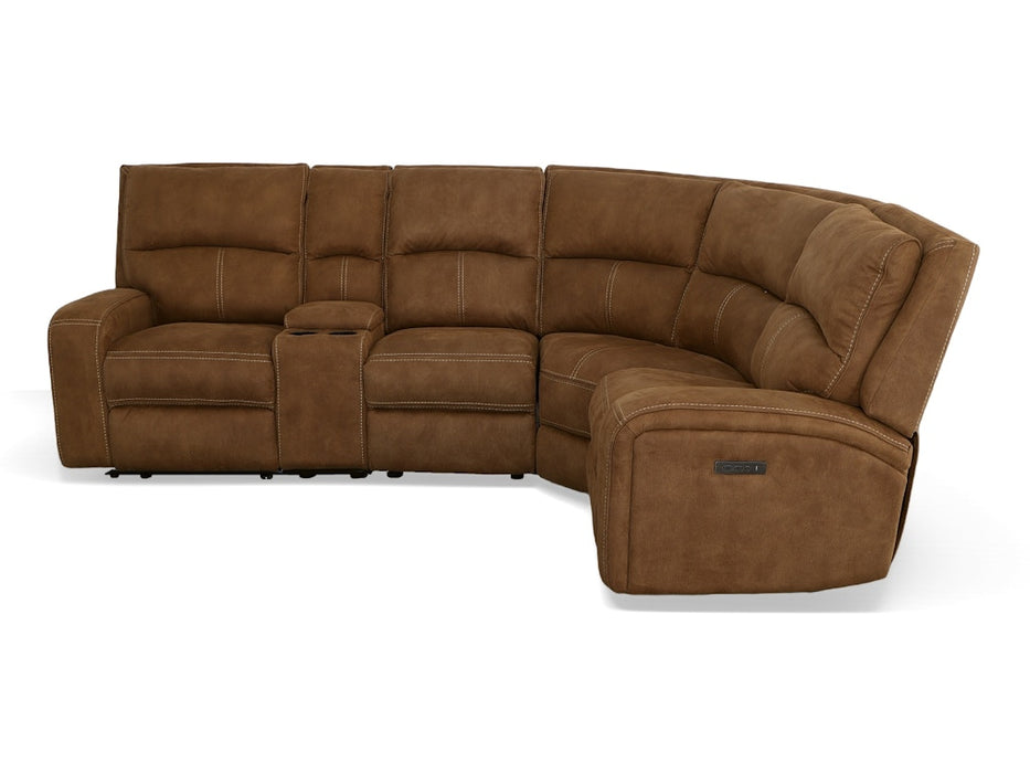 Nirvana Power Reclining Sectional with Power Headrests