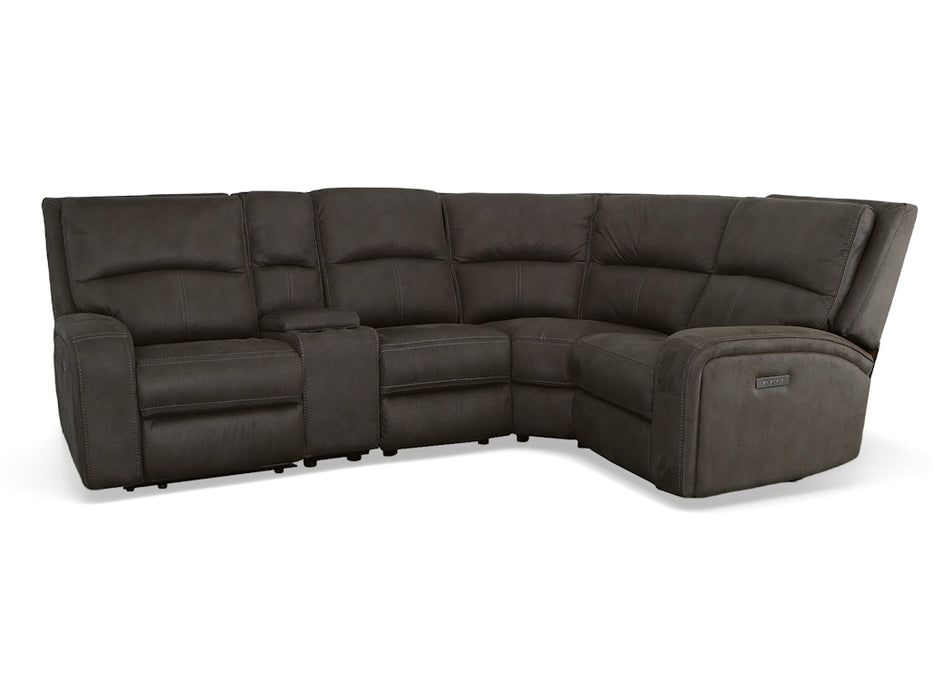 Nirvana Power Reclining Sectional with Power Headrests