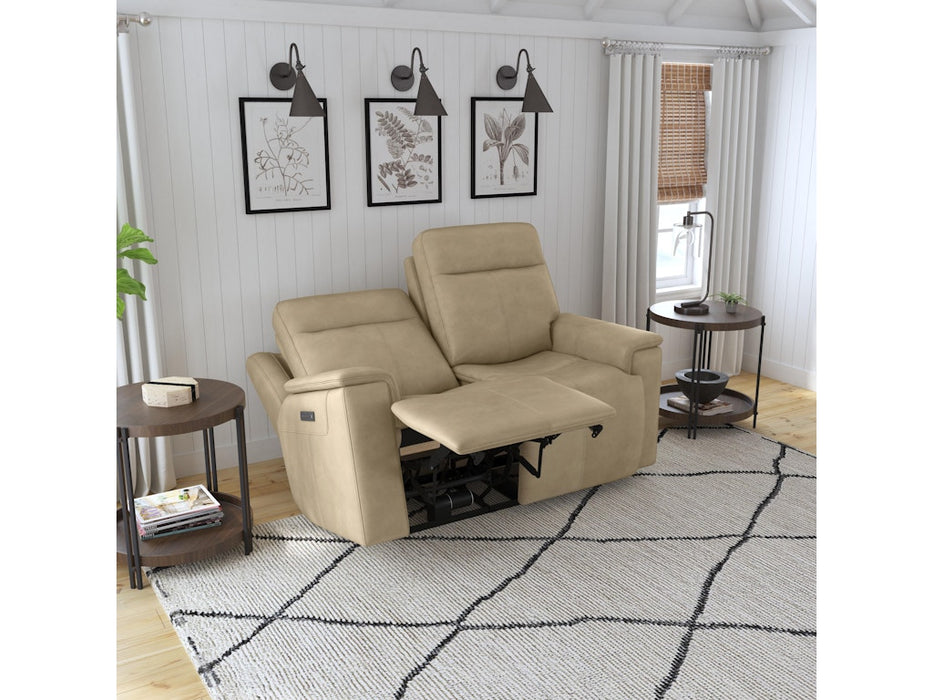 Odell Power Reclining Loveseat with Power Headrests and Lumbar