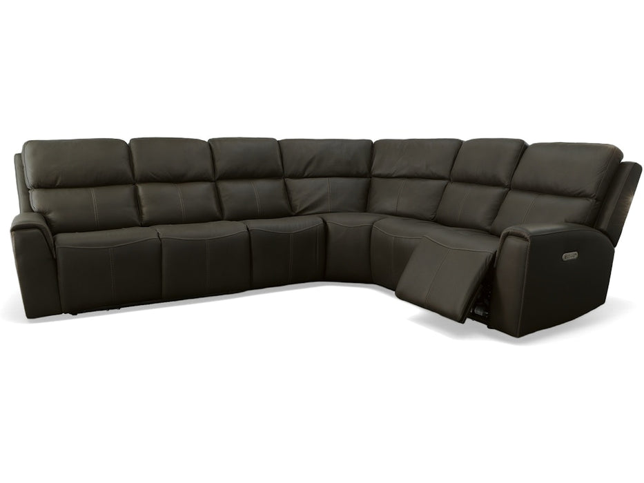 Jarvis Power Reclining Sectional with Power Headrest