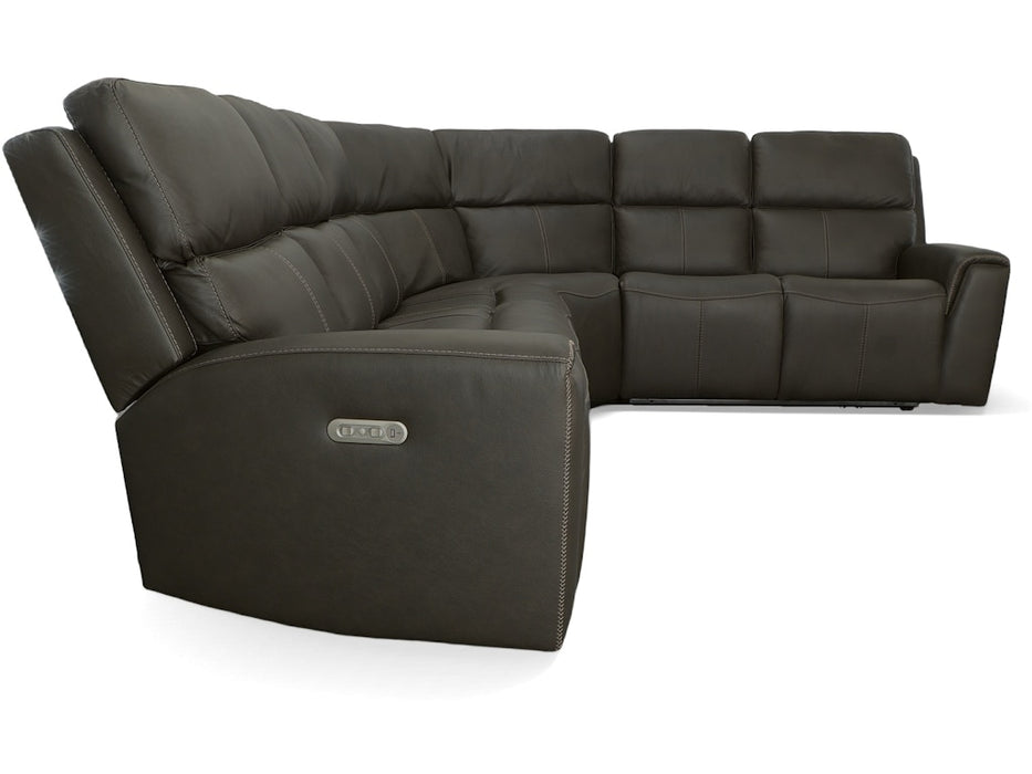 Jarvis Power Reclining Sectional with Power Headrest