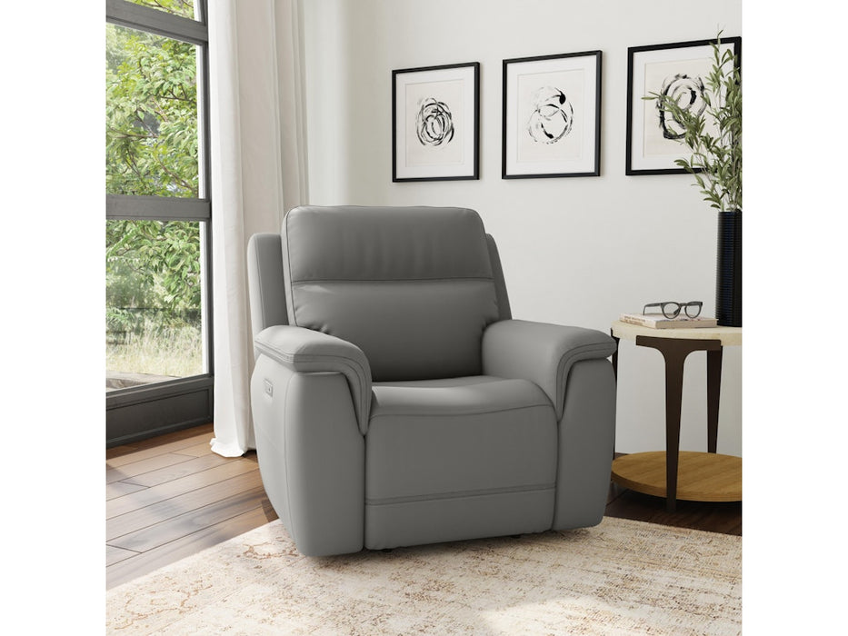 Sawyer Power Recliner with Power Headrest and Lumbar