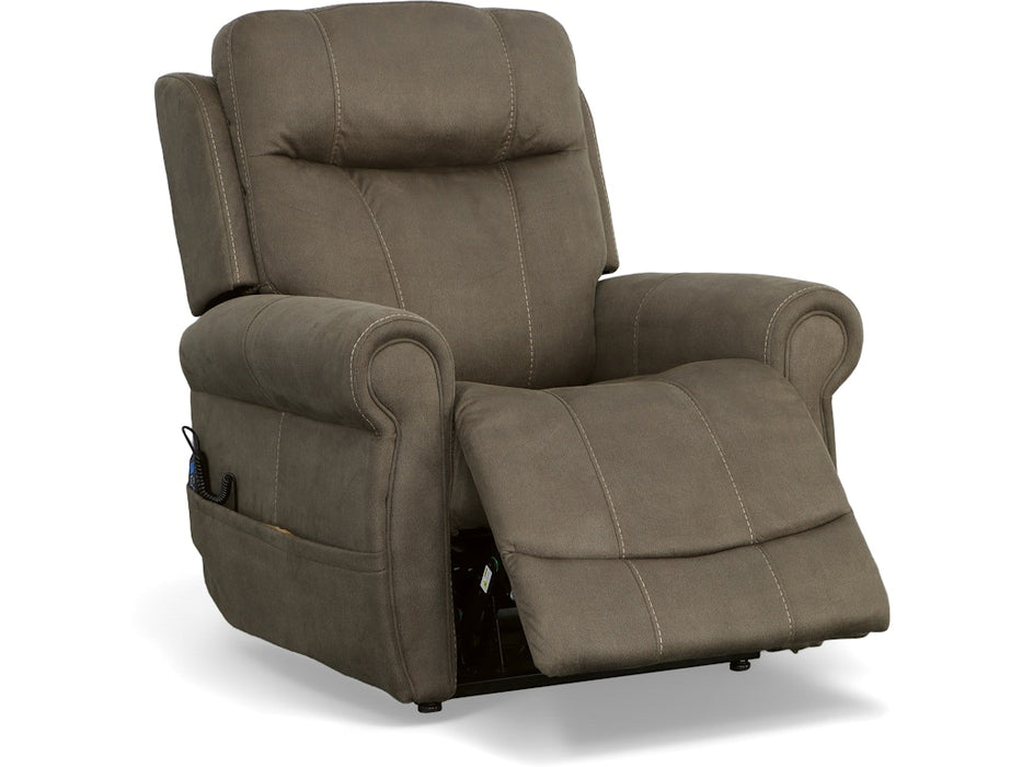 Stewart Power Lift Recliner with Power Headrest and Lumbar