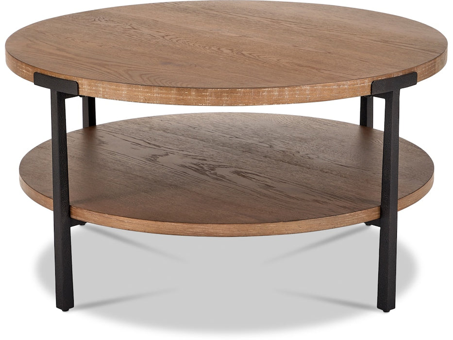 Millwork Round Coffee Table