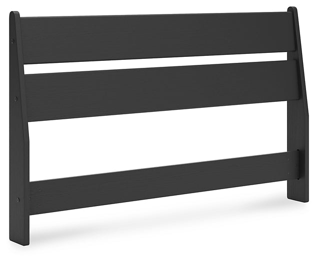 Ashley Express - Socalle Full Panel Headboard with 2 Nightstands