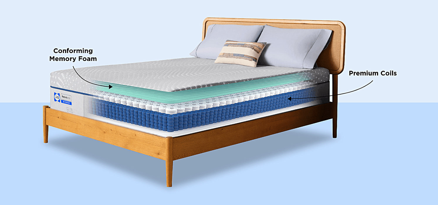 Sealy Posturepedic Hybrid Mattress - Firm - King