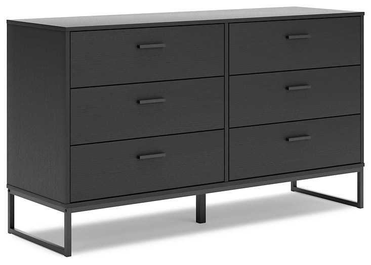 Ashley Express - Socalle Full Panel Headboard with Dresser, Chest and Nightstand