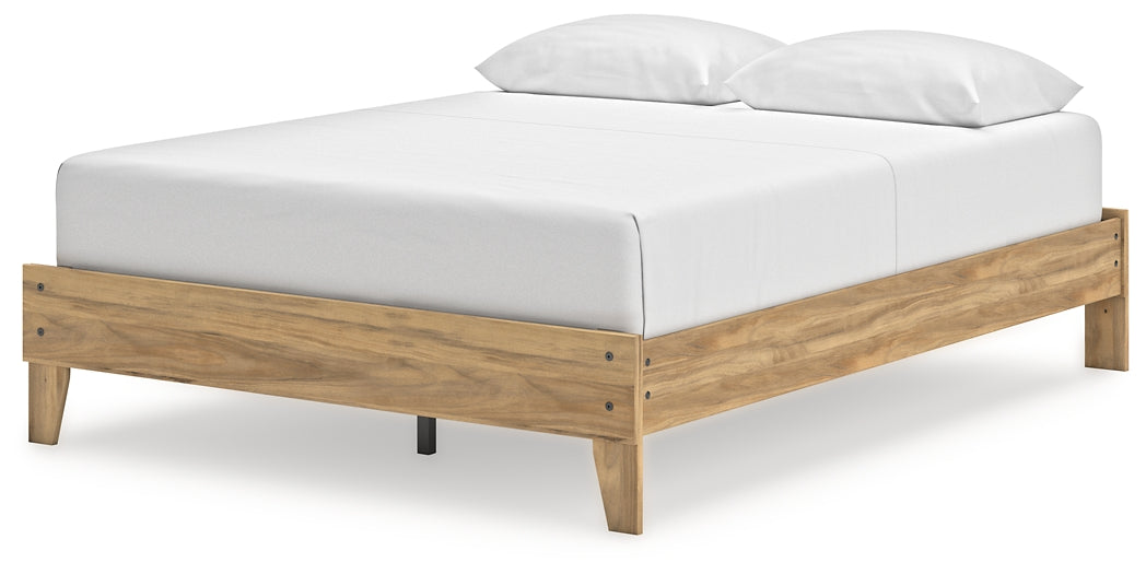 Ashley Express - Bermacy Queen Platform Bed with Dresser, Chest and Nightstand