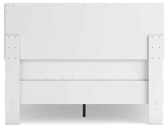 Ashley Express - Hallityn Full Panel Headboard with Dresser and Chest