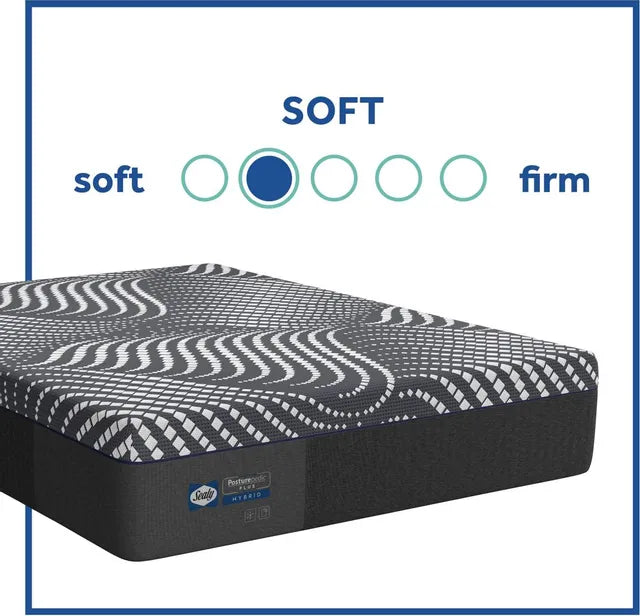 Posturepedic® Plus High Point Hybrid Soft Split King Mattress