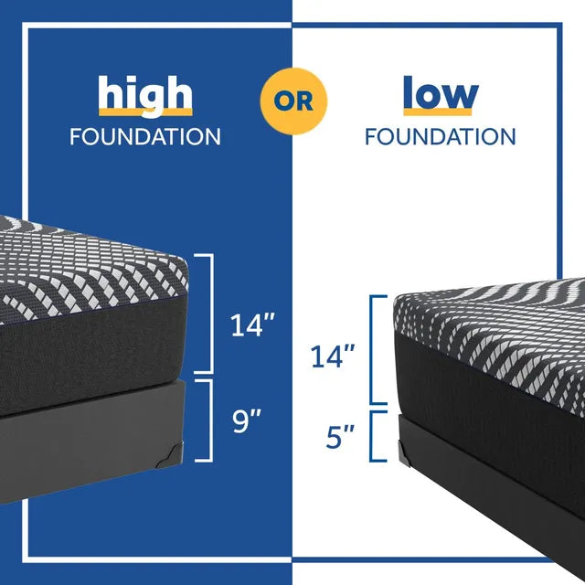 Posturepedic® Plus High Point Hybrid Firm Split King Mattress