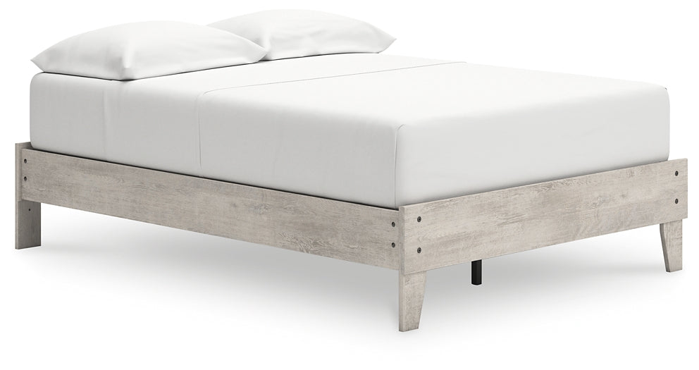 Ashley Express - Shawburn Full Platform Bed with Dresser, Chest and Nightstand