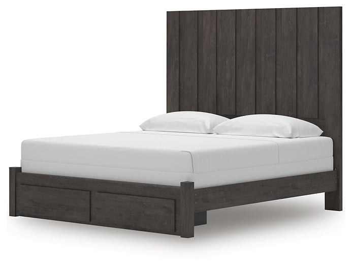 Fraluna  Panel Storage Bed