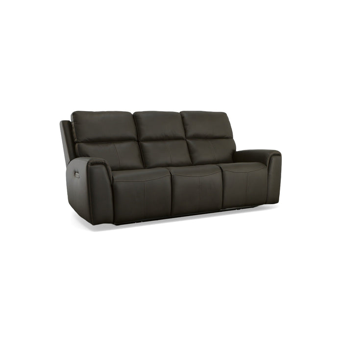 Jarvis Mica Leather Power Reclining Sofa with Power Headrests