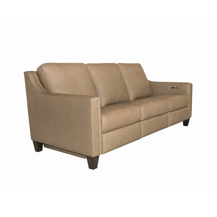 Finley Leather Power Inclining Sofa