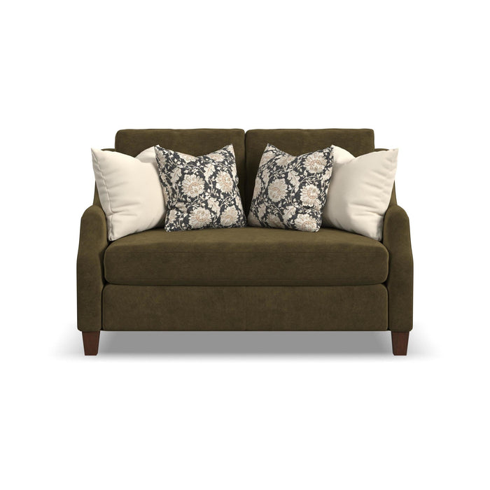 Gianna Fabric Bench Loveseat