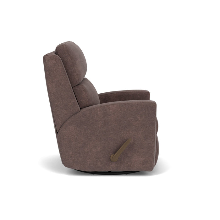 Catalina Fabric Swivel Gliding Recliner