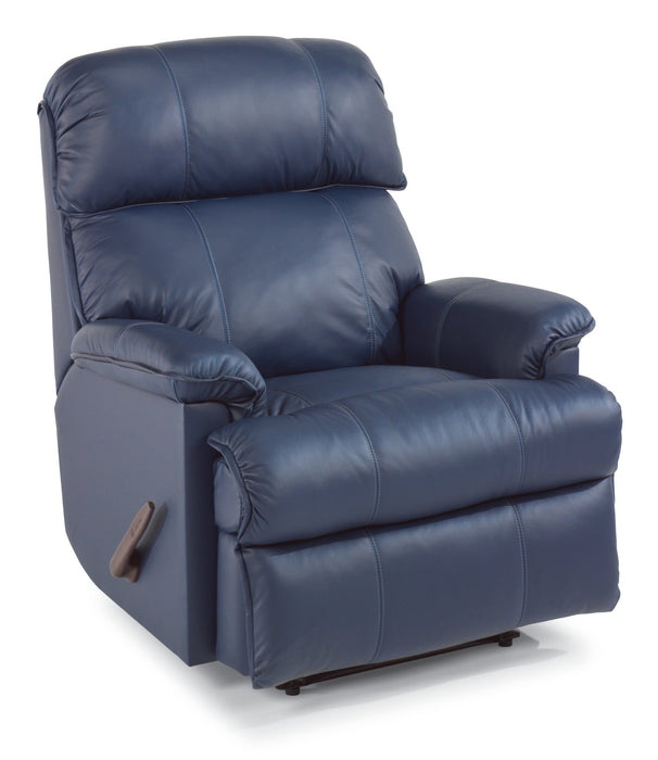 Geneva Leather Rocking Recliner