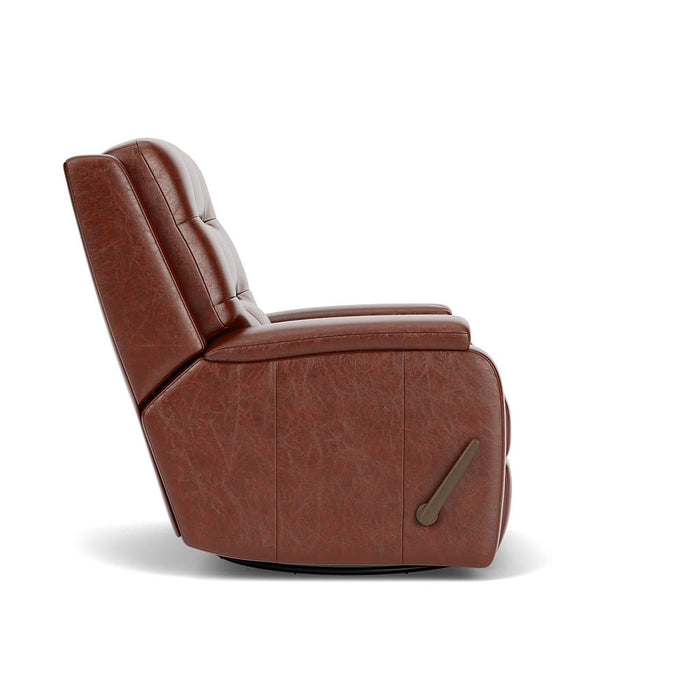 Arlo Leather Swivel Gliding Recliner