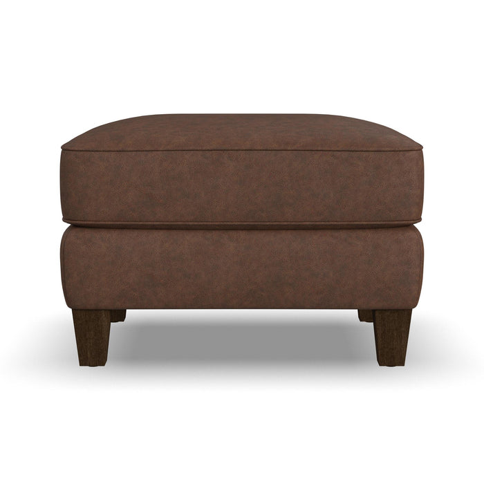 Finley Leather Ottoman