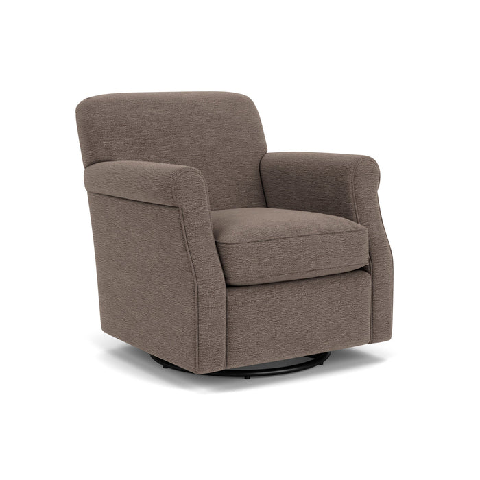 Mabel Fabric Swivel Chair