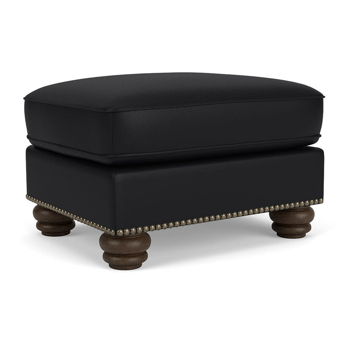 Bexley Leather Ottoman