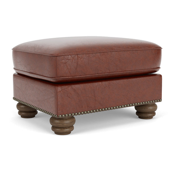 Bexley Leather Ottoman