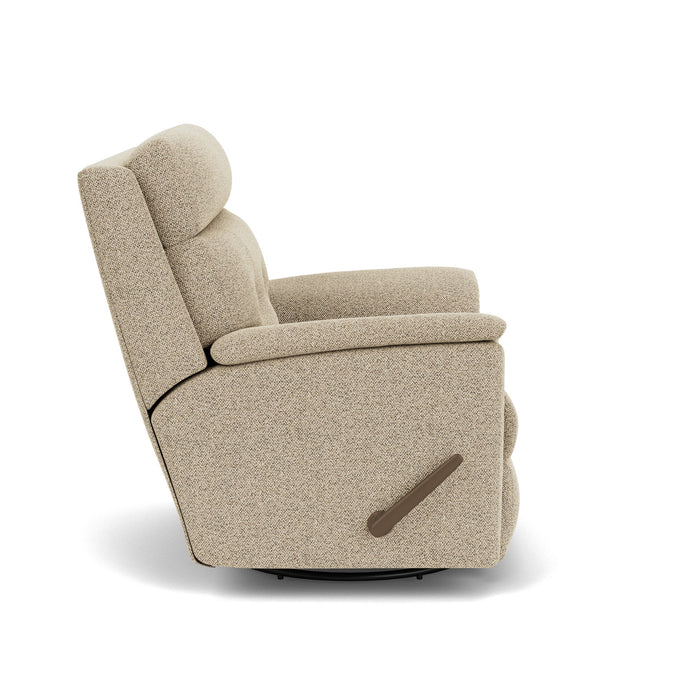 Mason Fabric Swivel Gliding Recliner