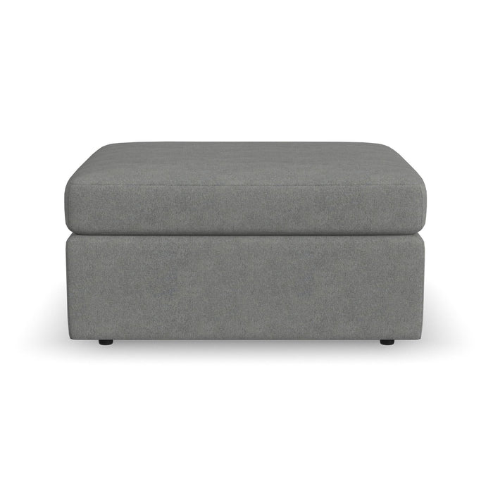 Sky Fabric Square Cocktail Ottoman