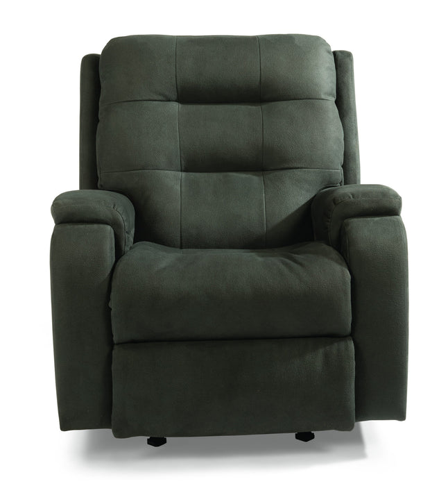 Arlo Fabric Power Recliner with Power Headrest & Lumbar