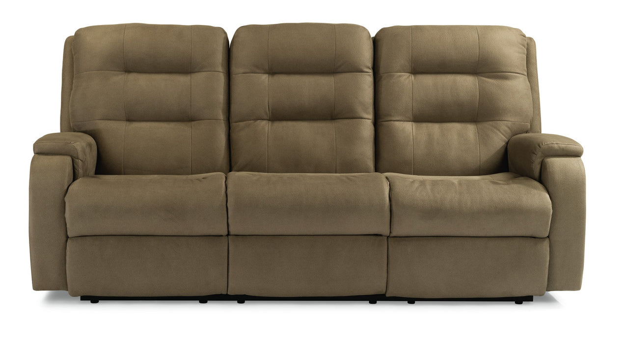 Arlo Fabric Power Reclining Sofa with Power Headrests