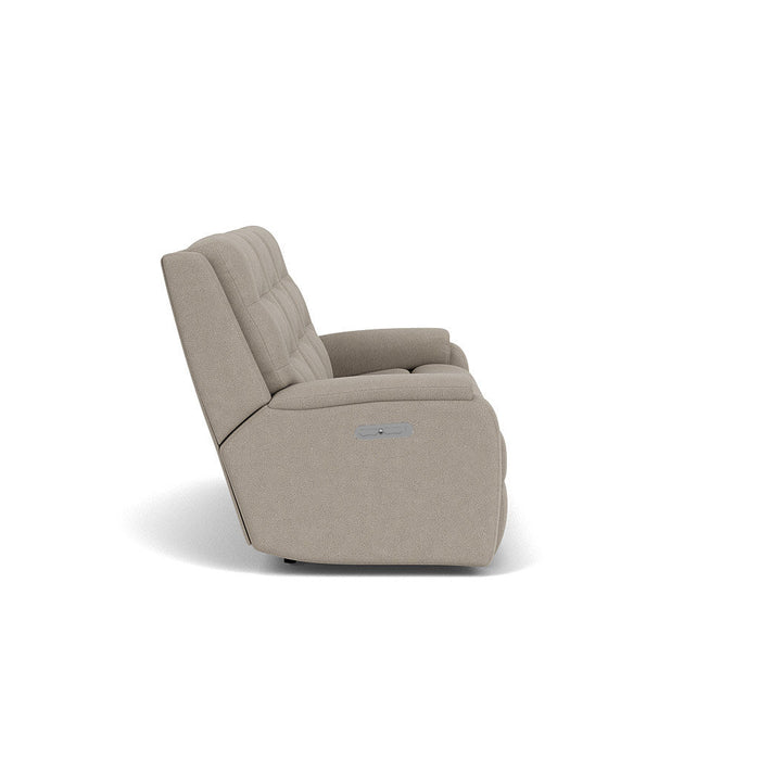 Arlo Fabric Power Reclining Sofa with Power Headrests & Lumbar