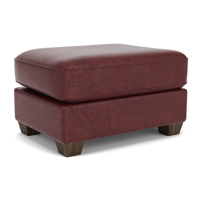 Thornton Leather Ottoman