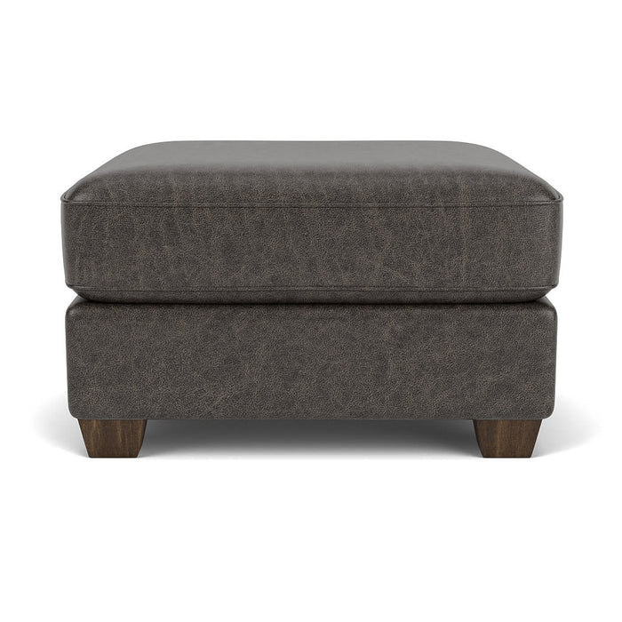 Thornton Leather Ottoman