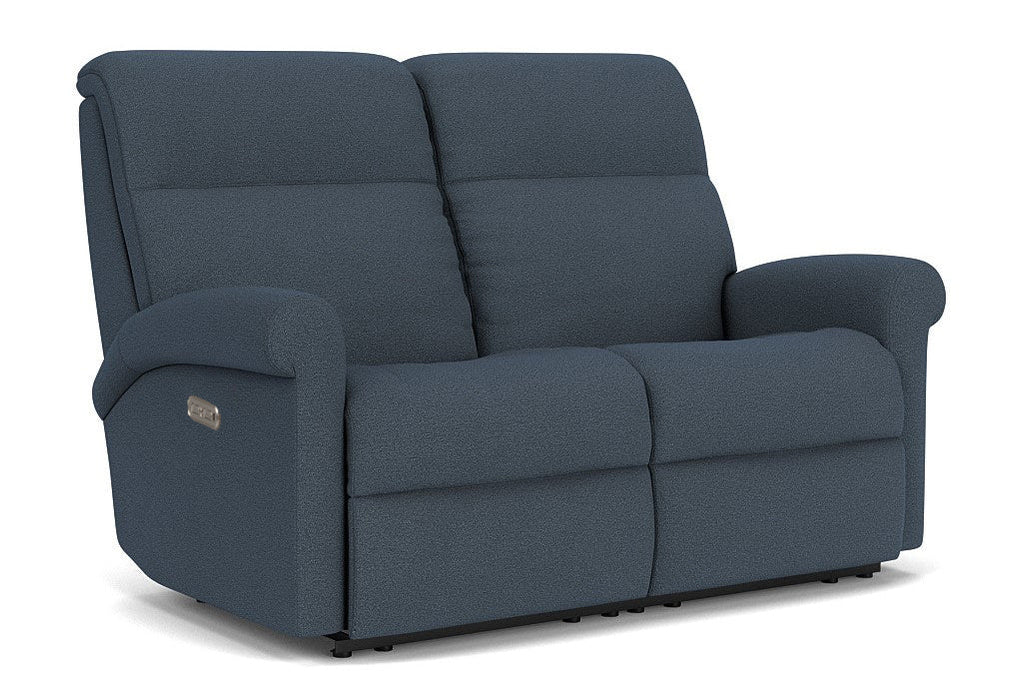 Davis Fabric Power Reclining Loveseat with Power Headrests