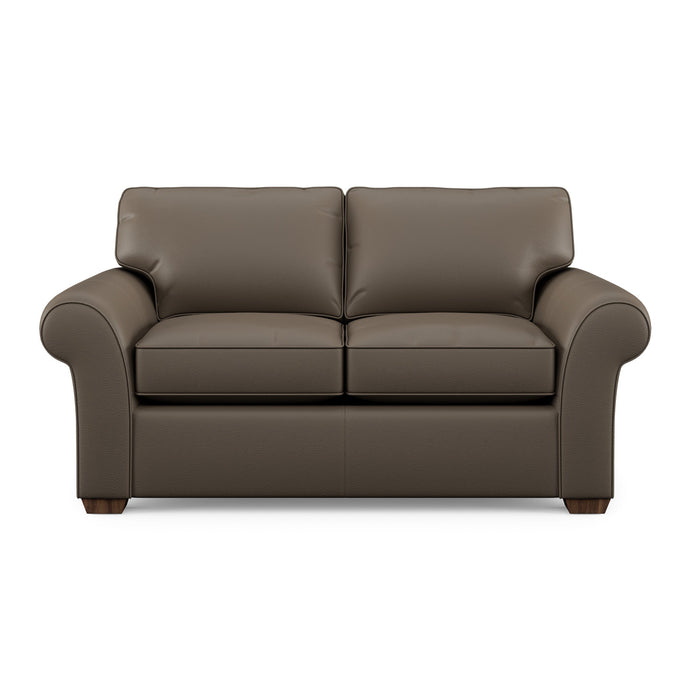 Vail Leather Loveseat