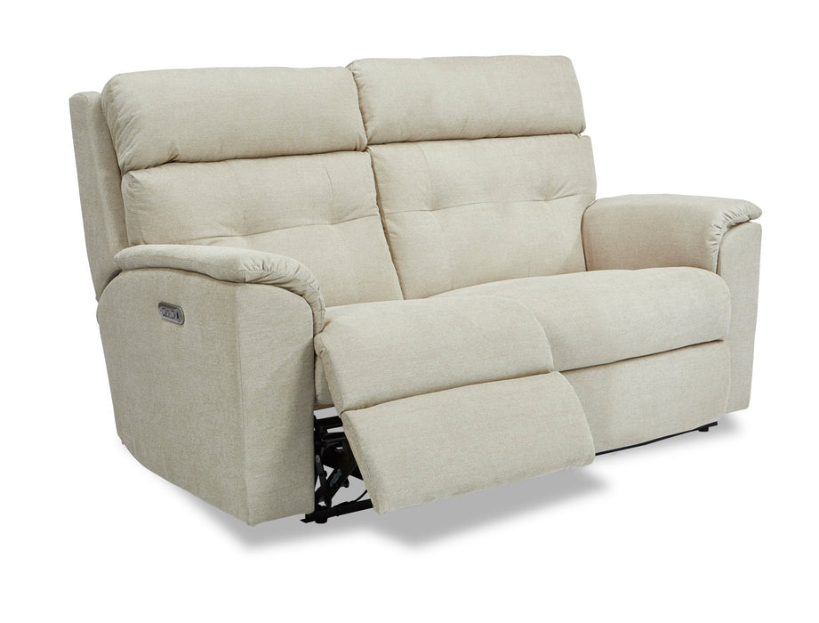 Mason Fabric Power Reclining Loveseat with Power Headrests