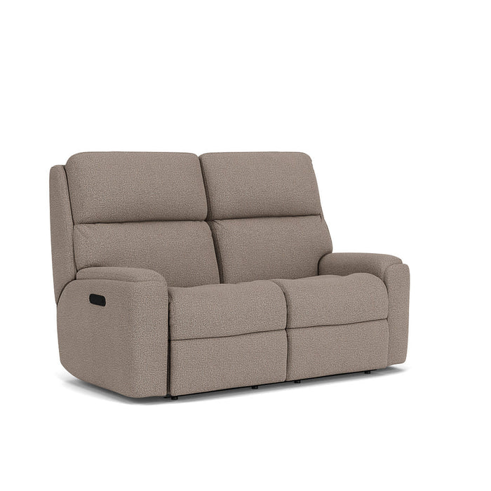 Rio Fabric Reclining Loveseat