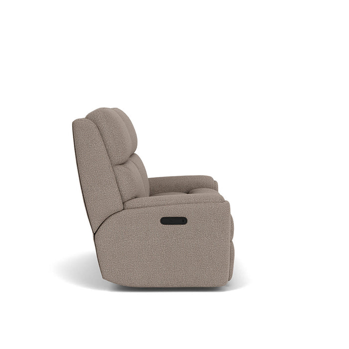 Rio Fabric Reclining Loveseat