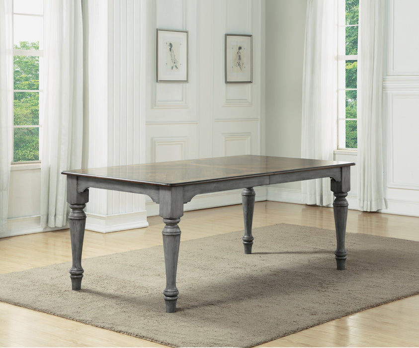 Plymouth Gray Rectangular Dining Table