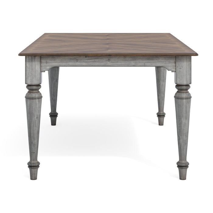 Plymouth Gray Rectangular Dining Table