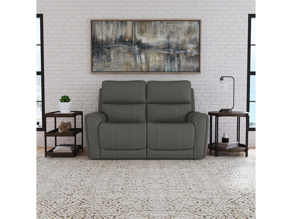 Carter Power Reclining Loveseat with Power Headrests and Lumbar