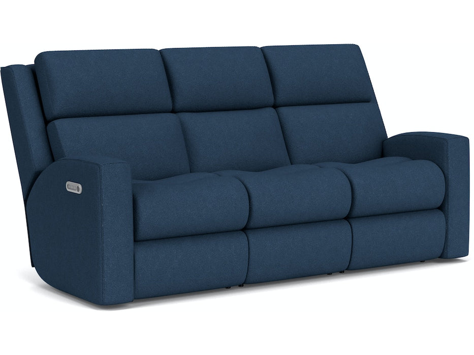 Score Power Reclining Sofa with Power Headrests and Lumbar